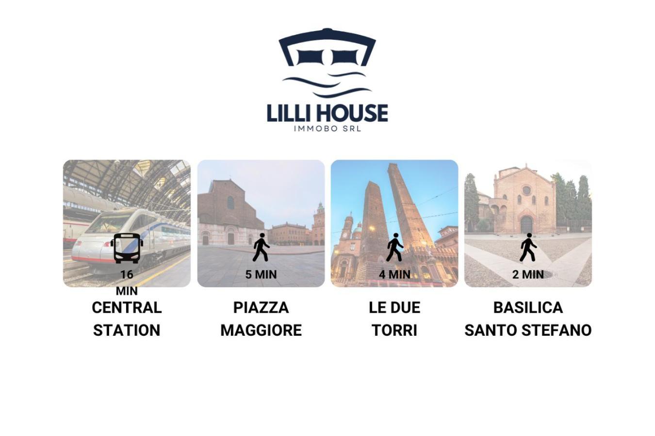 Lilli House - Suite In The Heart Of Bologne Extérieur photo